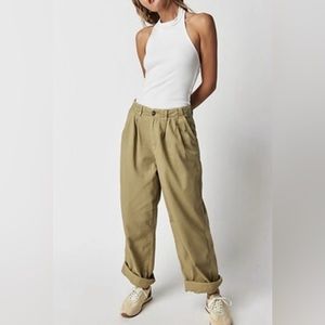 Addy Chino Pants Light Willow Size US 8 (Never Worn)